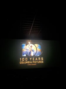 inside a movie theaters 