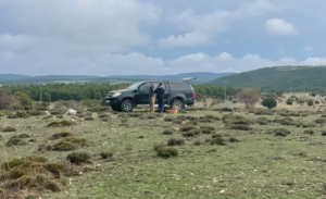Views of Sierra Javalambre after picking mushrooms